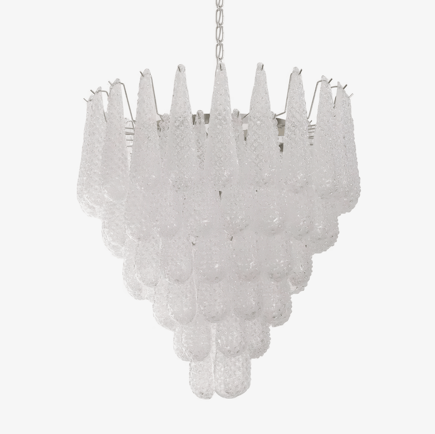 Grid Glass Waterfall Chandelier