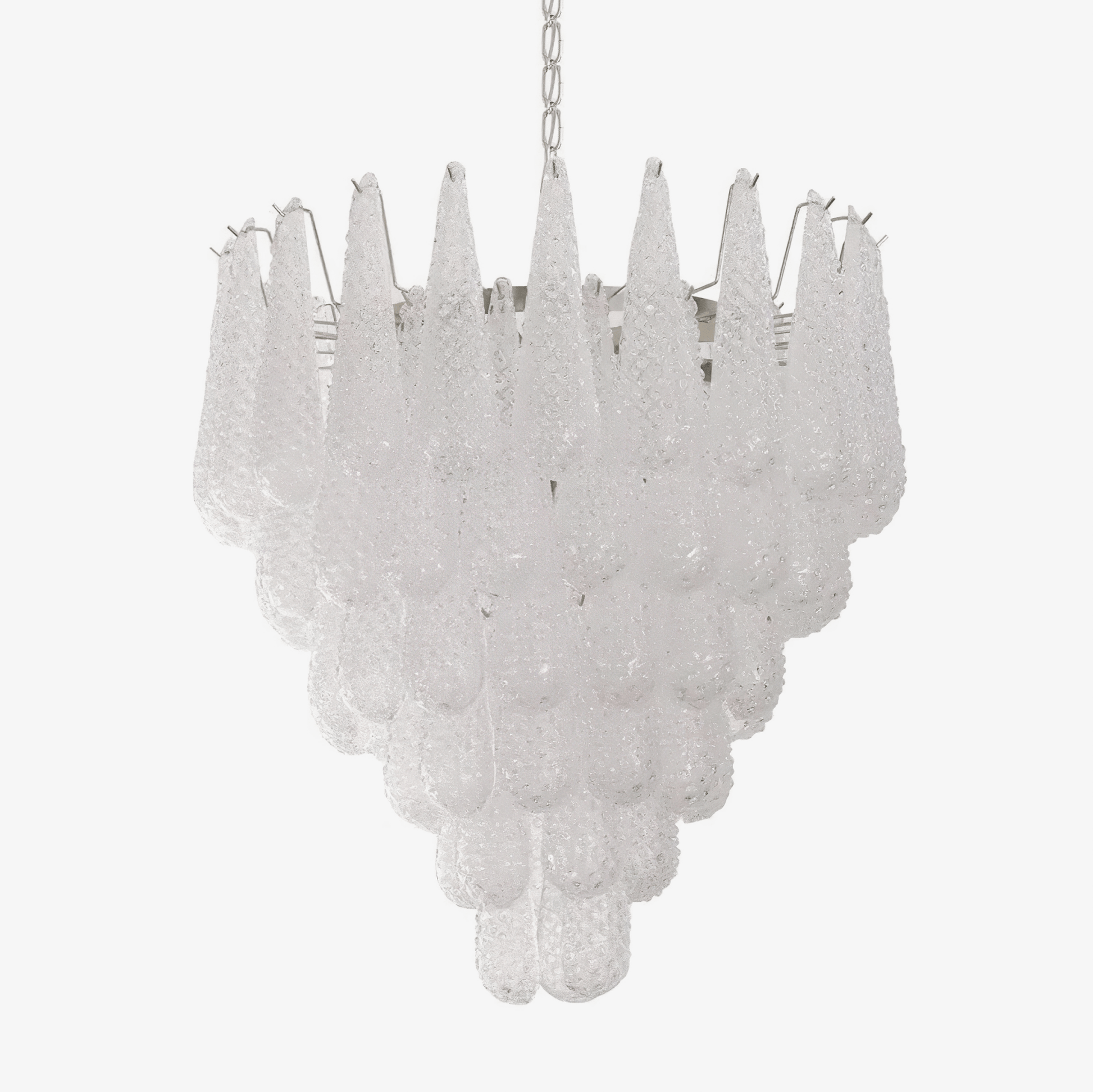 Grid Glass Waterfall Chandelier