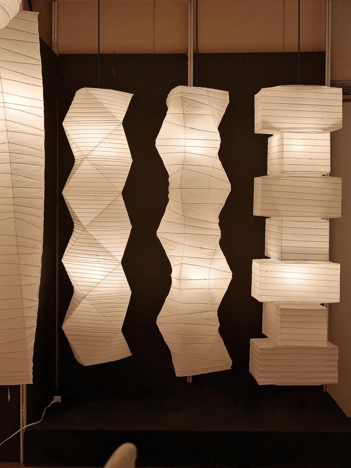 Washi Paper 33N Swag Pendant Light