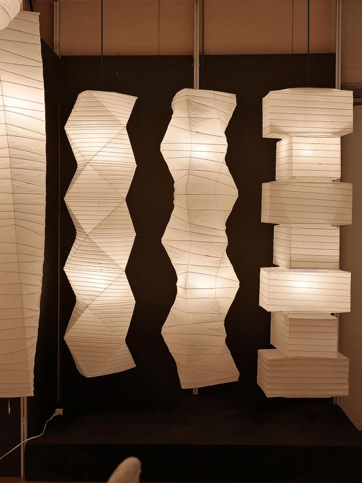 Washi Paper 33N Swag Pendant Light