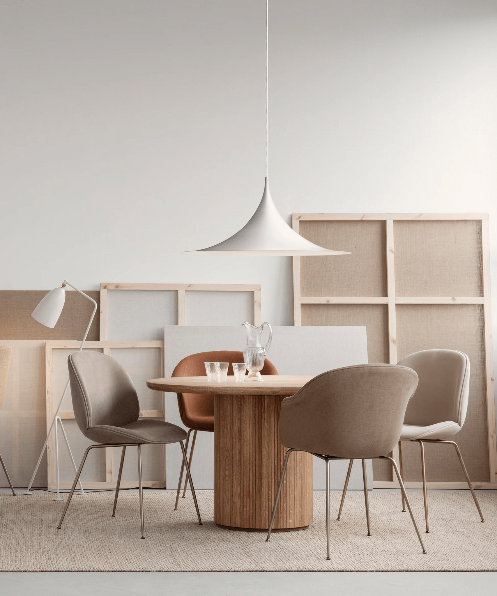 Semi Pendant Light
