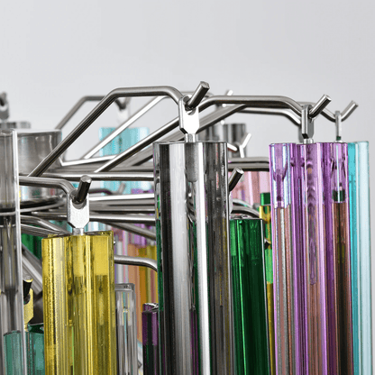 Prismatic Murano Colorful Chandelier