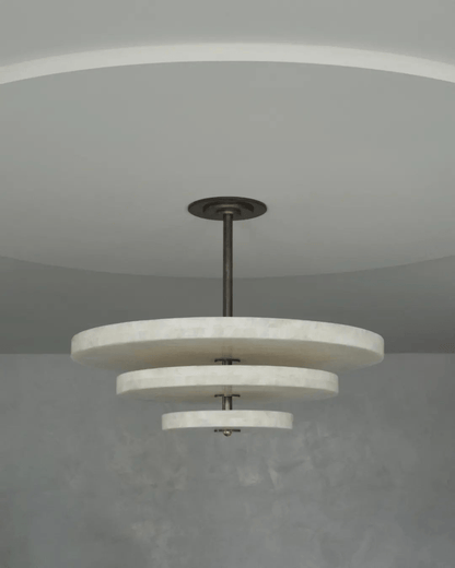 Ice Queen Alabaster Chandelier