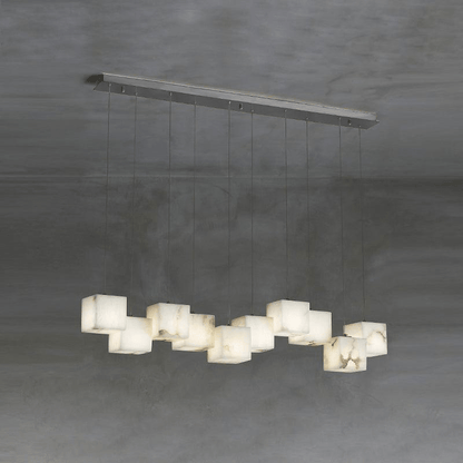 Alabaster Box Chandelier