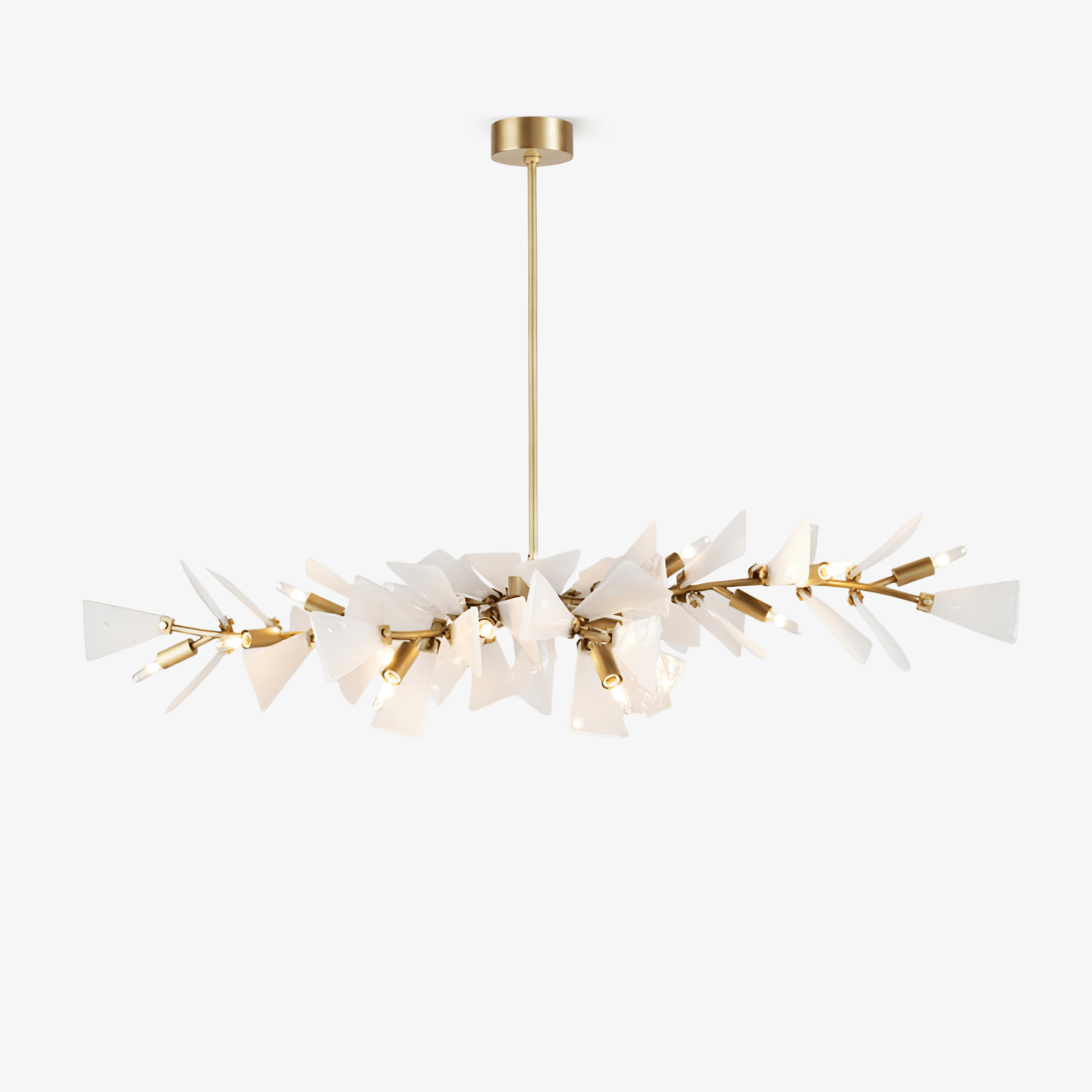 Valkyrie Sculptural Shard Chandelier