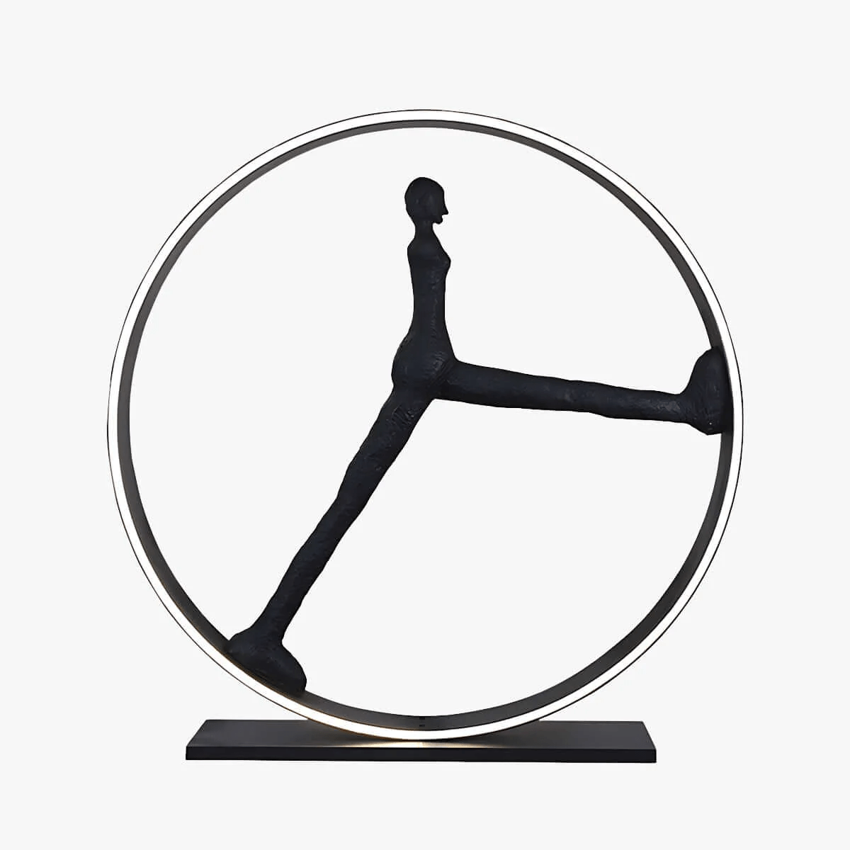 Time Walker Sculpture Floor Lamp