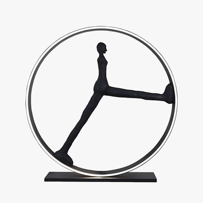 Time Walker Sculpture Floor Lamp