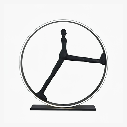 Time Walker Sculpture Floor Lamp