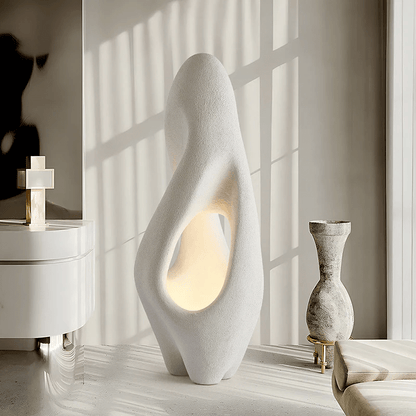 Wabi-Sabi White Floor Lamp