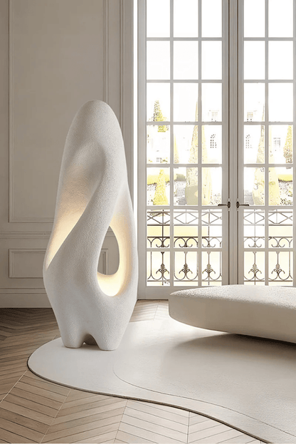 Wabi-Sabi White Floor Lamp