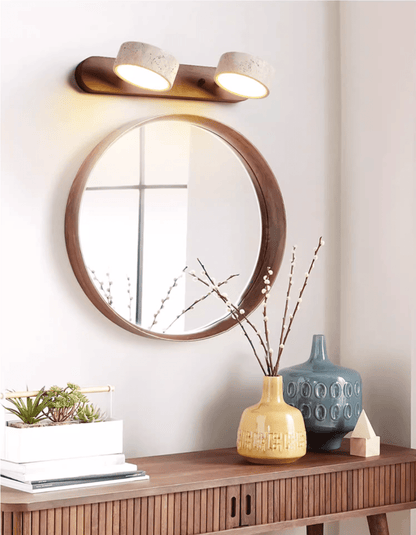 Travertine Duo Rechargeable Wall Light