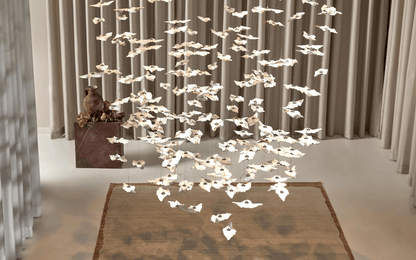 Leaf Twisted Sculptural Customize Chandelier
