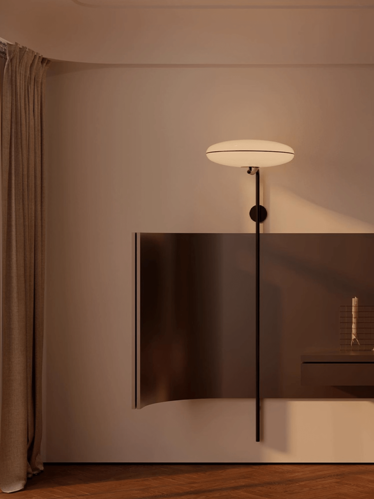 Arc Plug-in Wall Lamp