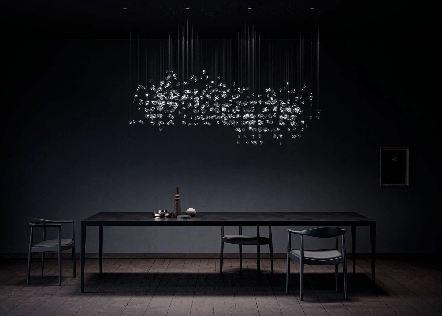Raw Crystal Customize Chandelier