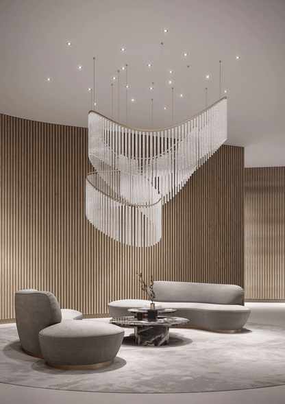 Rivella Cascade Fringe Chandelier