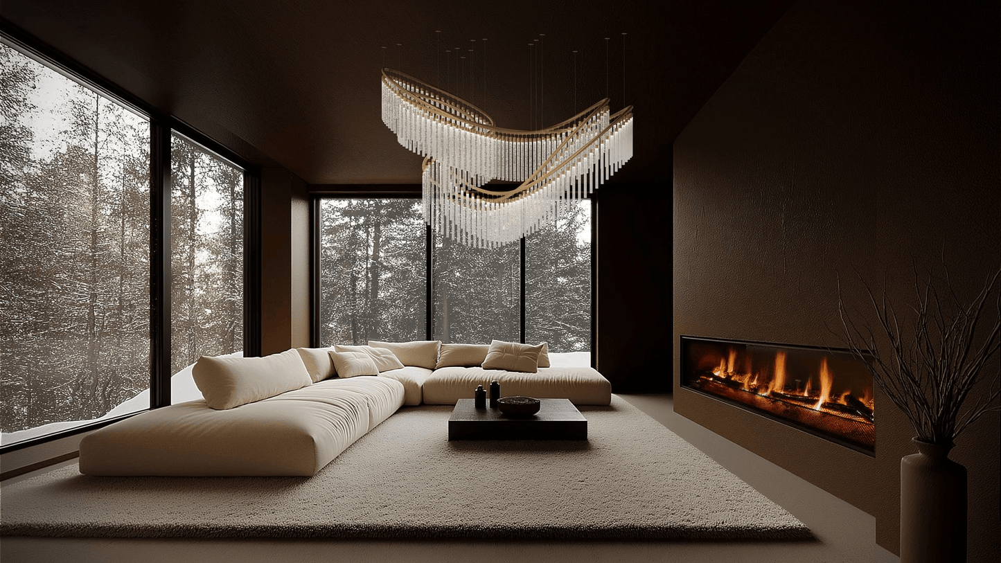 Rivella Cascade Fringe Chandelier