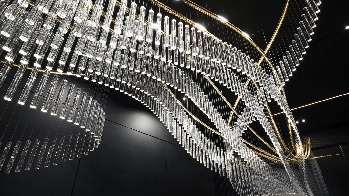 Rivella Cascade Fringe Chandelier