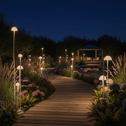 Mushroom Outdoor Lamp