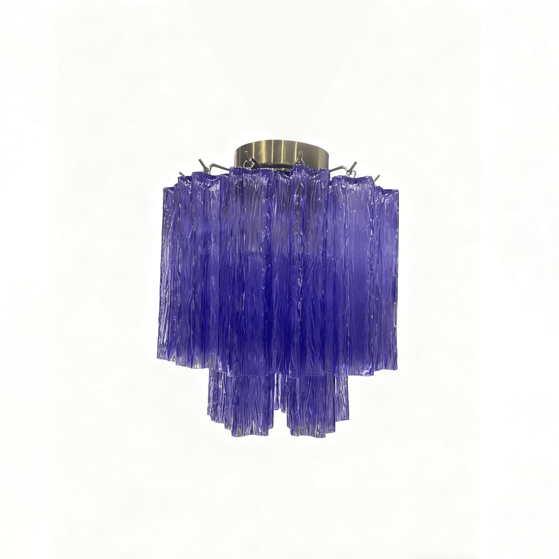 Fiora Pink Murano Glass Ceiling Lamp
