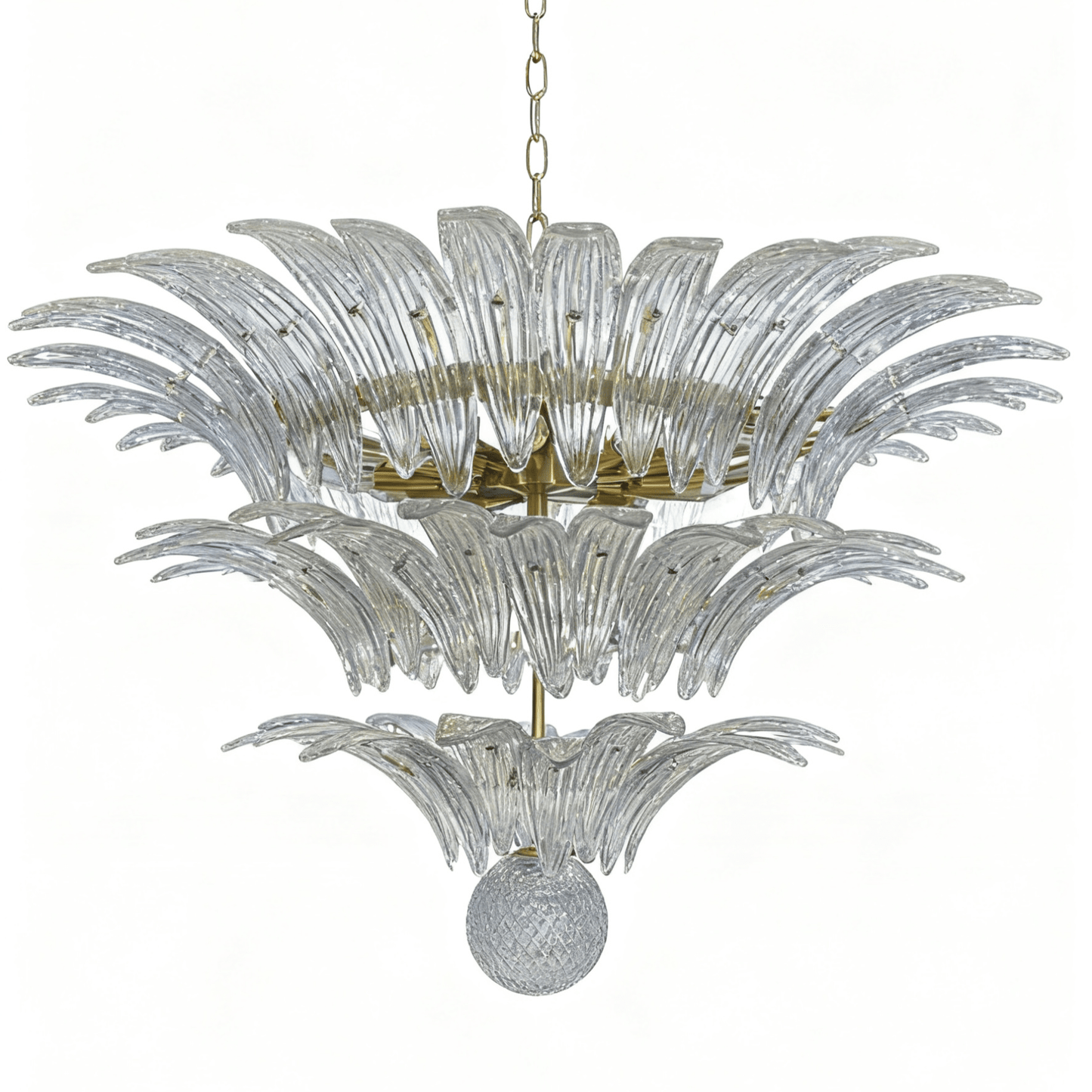 Palm Grove Murano Chandelier