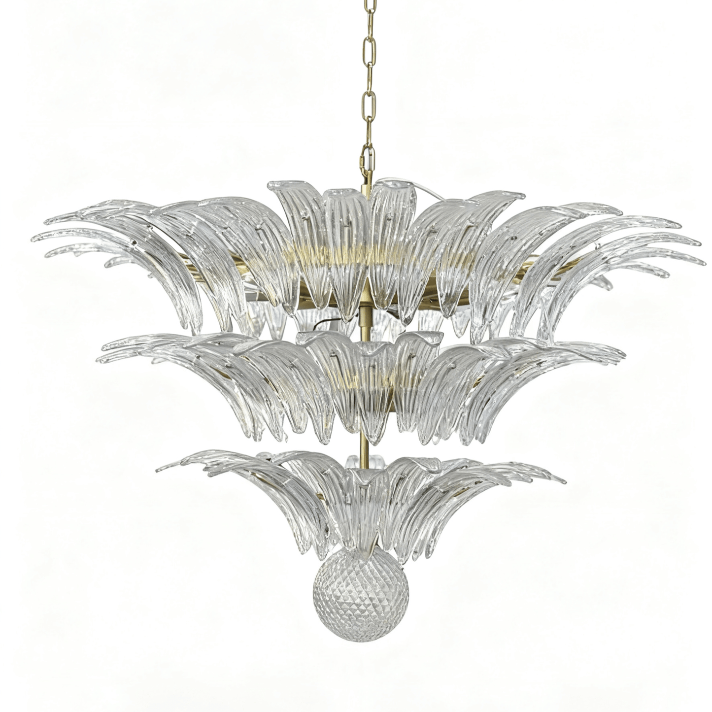 Palm Grove Murano Chandelier
