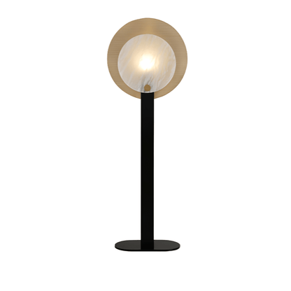Mosaic Elegance Alabaster Floor Lamp