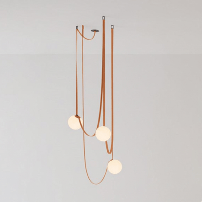 Multiple Belt Art Pendant Light