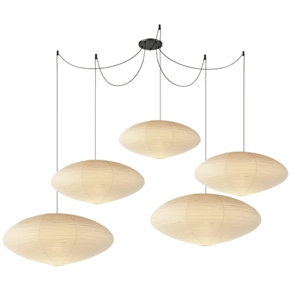 Washi Paper 15A 21A 26A Pendant Light