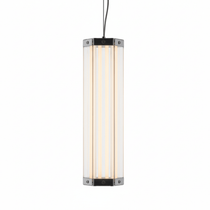 Hexagonal Glass Pendant Lamp