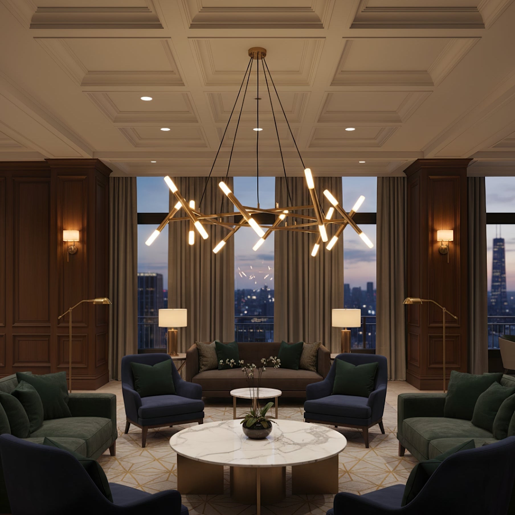 Le Diamant Chandelier