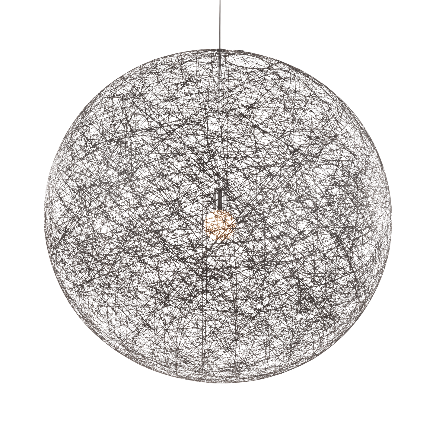 Spherical Woven Pendant Light