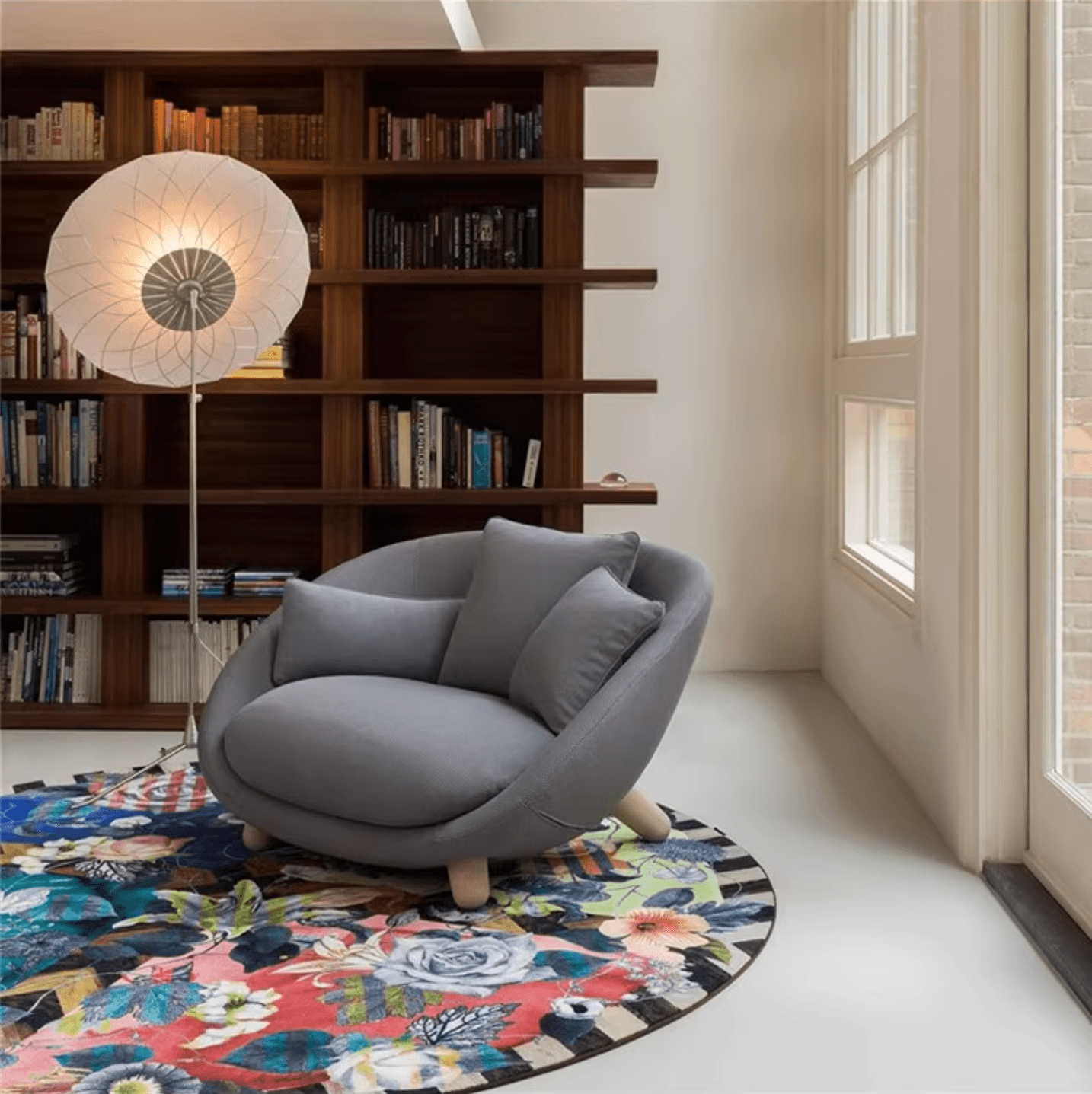 Radiant Floral Floor Lamp