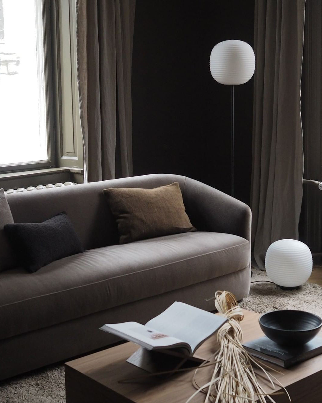 Lantern Globe Table Lamp