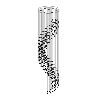 Raw Crystal Customize Chandelier