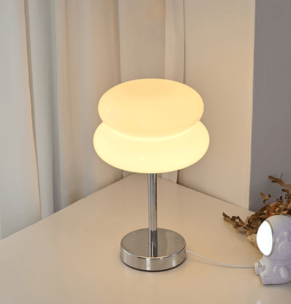 Saturn Glide Glass Table Lamp