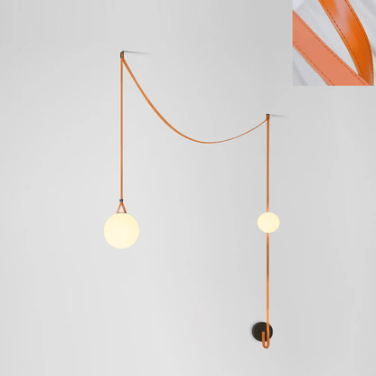 Multiple Belt Art Pendant Light