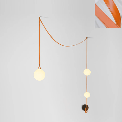 Multiple Belt Art Pendant Light