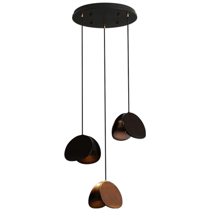Orbit Fold Wood Pendant Light