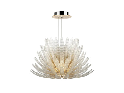 Aurelia Glass Petal Chandelier