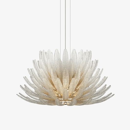 Aurelia Glass Petal Chandelier