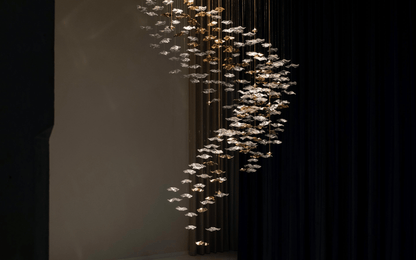 Tidal Art Glass Chandelier