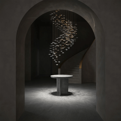Tidal Art Glass Pendants Lamp