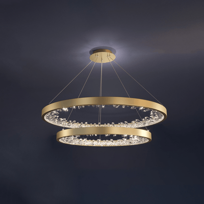Luxury Circle Crystal Chandelier