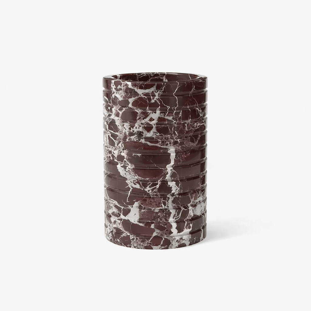 Rosso Levanto Marble Vessel