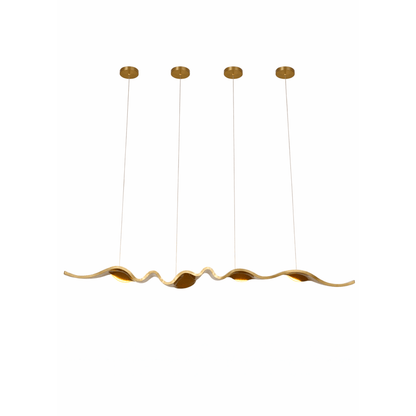 Gold Ribbon Chandelier