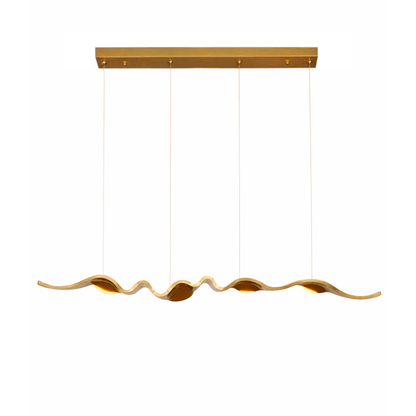 Gold Ribbon Chandelier