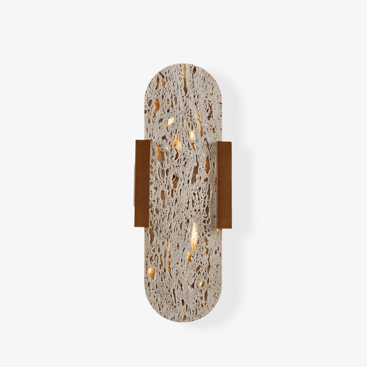 Elara Travertine Wall Light
