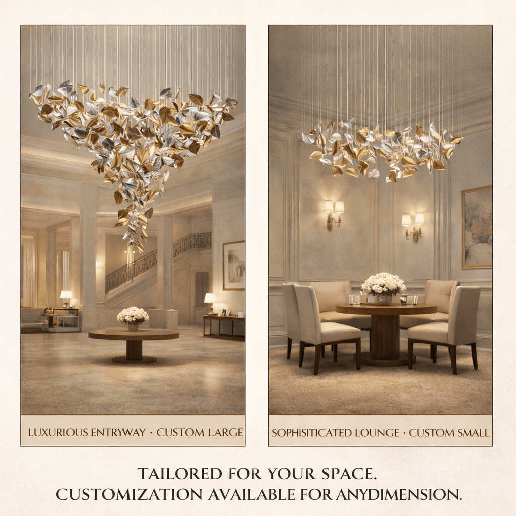 Shake Leaves Chandelier