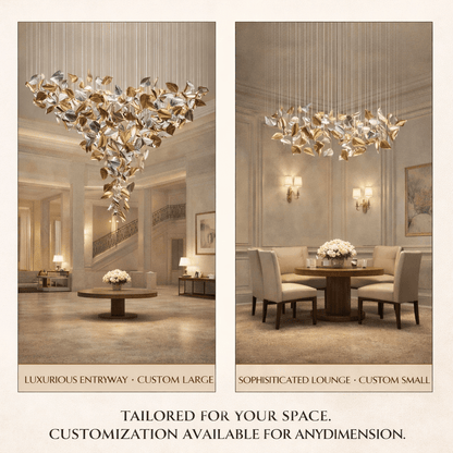 Shake Leaves Chandelier