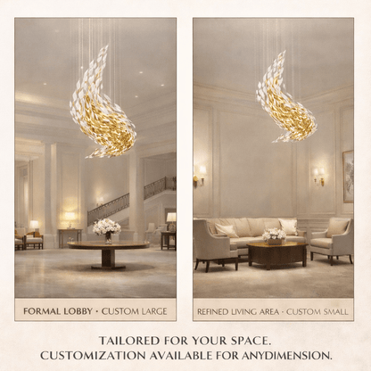 Swaying Leaves Chandelier